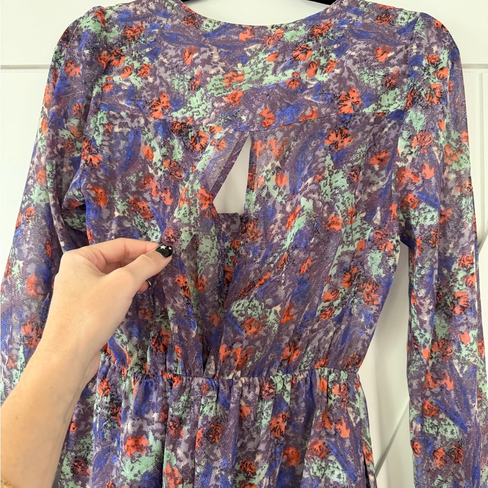 BCBGeneration Multicolored Romper - Picture 10 of 11